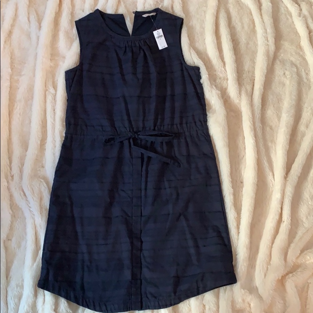 NWT gap navy blue dress